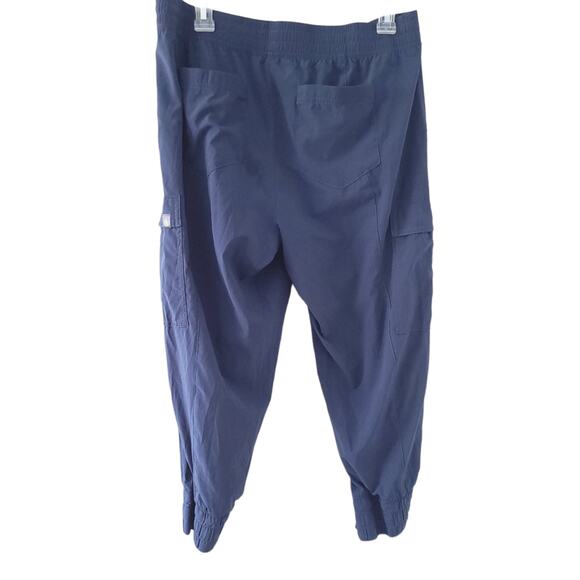 North Face Capri Pants Size 14 Gray Hiking Outdoors, Lightweight, Elastic Waist - Picture 2 of 6